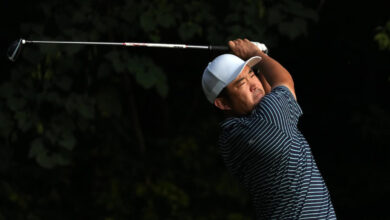 Wyndham Championship 2022 leaderboard: John Huh leads after Round 1 as big names drop out of top 125 FedEx Cup