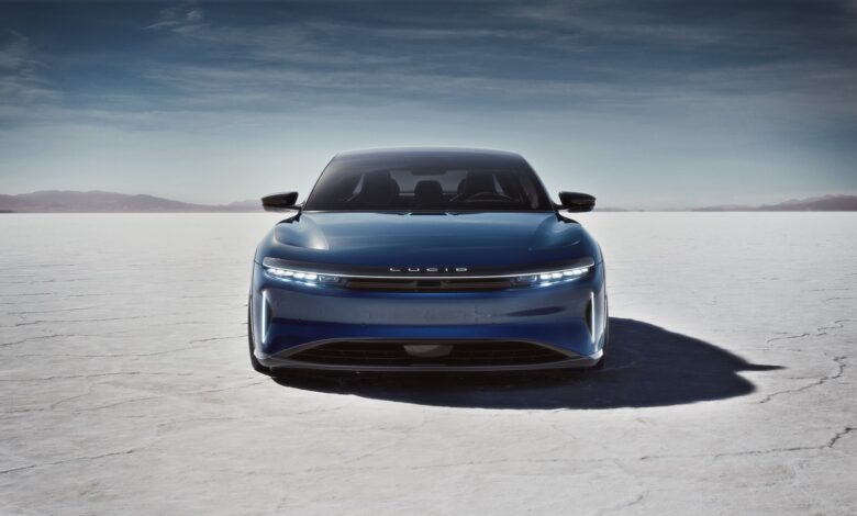 The three-engine Lucid Air Sapphire is billed as the most powerful sedan in the world — and it's an EV
