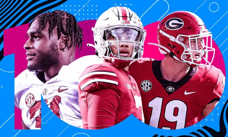 College football's top 100 players for 2022