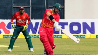 The Zimbabwean hitter immediately reacted with backlash when he smashed 34 games in the loss to Bangladesh.  Clock