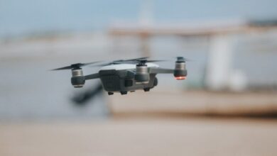 A drone in flight. Image credit: Pok Rie via Pexels, free license