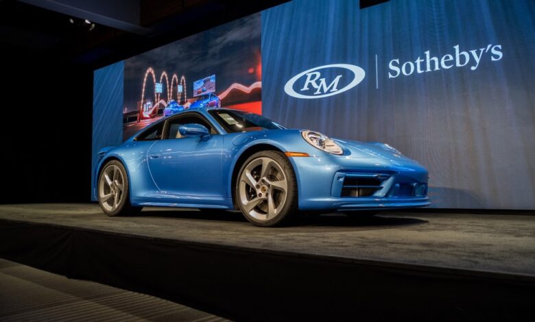 One-of-a-kind Porsche 911 Sally sold for $3.6 million for charity