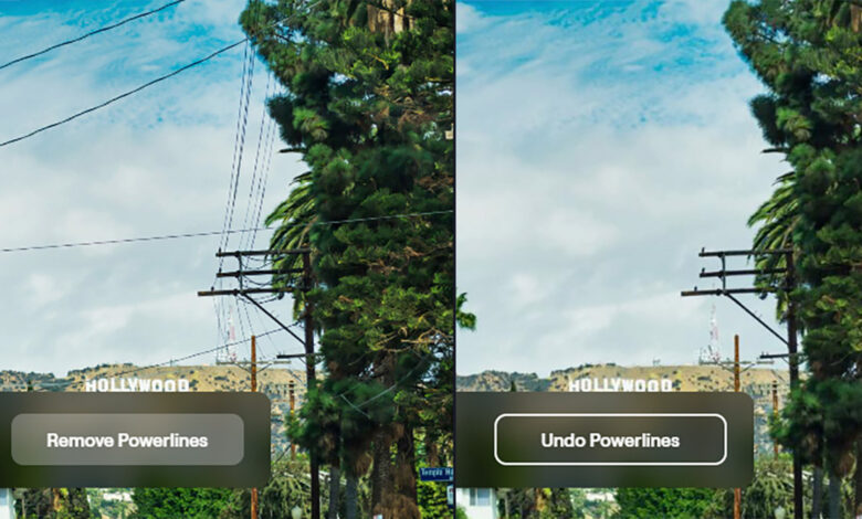 How Effective Are Luminar Neo's Automatic Sensor Dust and Power Line Removal Tools?