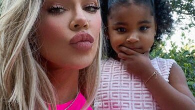 Khloe Shares Photos of "Happy" Daughter True Thompson