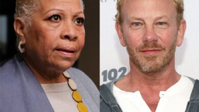 Ian Ziering and more Send support to 90210 Star Denise Dowse
