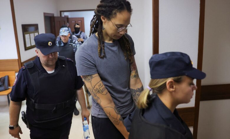 Brittney Griner: American basketball player sentenced to 9 years in prison in Russia for drug charges |  World News