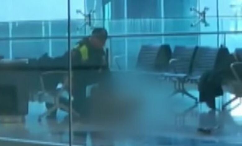 Person detained at Canberra Airport
