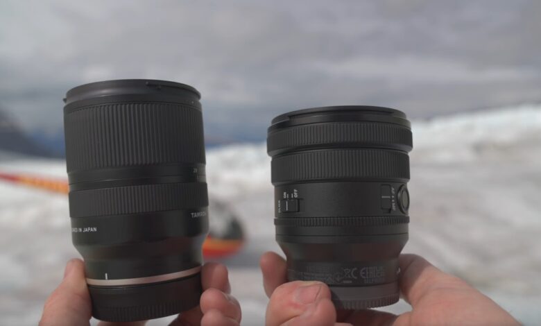 Reviewed and compared the Sony FE PZ 16-35mm f/4 G lens with the Tamron 17-28mm