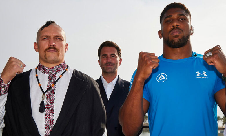 Anthony Joshua says he will adopt 'African style' against Usyk