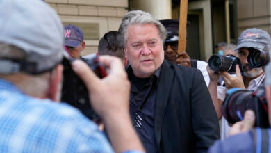HFO Bannon surrenders to face New York charges in border wall case