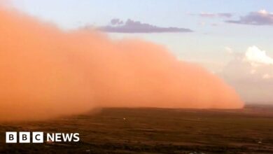 WATCH: Wall of dust sweeps through Arizona