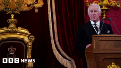 Charles praises Queen's reign as he is officially confirmed as king