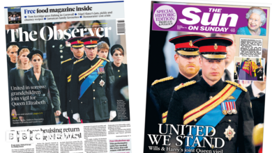 The Papers: 'Together for Granny' and 'wrapped in love'