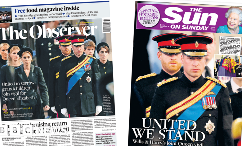 The Papers: 'Together for Granny' and 'wrapped in love'