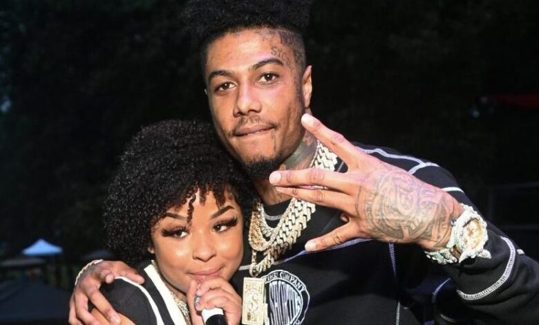 Footage shows the alternation between the Chrisean Rock and Blueface family