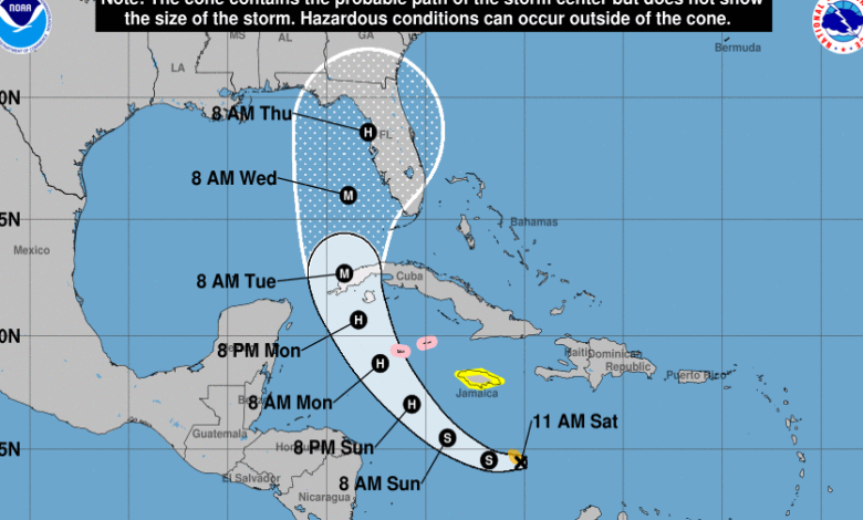Tropical Storm Ian threatens Caribbean and Florida with high winds and rain: NPR