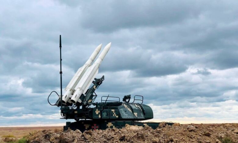 Buk M1 anti-aircraft guided missiles can only track one target. Image credit: Armed Forces of Ukraine via Ukrinform