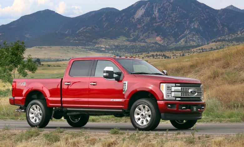 Ford recalls 277,000 Super Duty trucks due to foggy rear view cameras