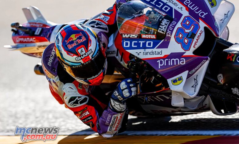 Huge wrap from opening day of practice at Aragon MotoGP