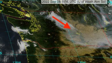 Wildfire smoke warning for Western Washington and the Portland Area
