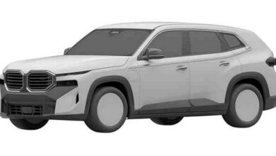 2023 BMW XM leaked in patent application