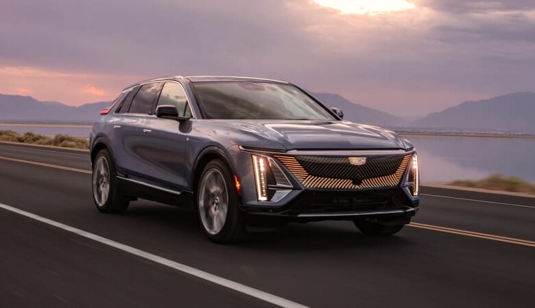 Cadillac recalls 186 Lyriq EVs for touchscreen shutdown problem