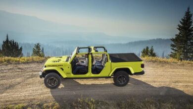 2023 Jeep Gladiator with special edition trim and colors