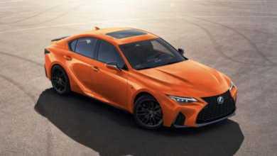 The Lexus IS 2023 package adds fancy looks, paint colors and wheels
