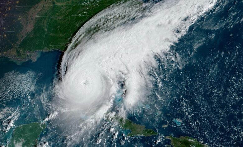 Hurricane Ian on its way to Florida