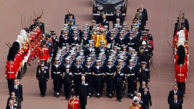State funeral for the queen brings the nation to a halt