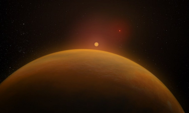 STRANGE!  This planet's unique tilted orbit confuses astronomers