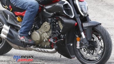 Ducati Diavel V4 spy in development