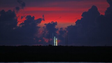 After major setbacks, NASA fixes lunar rocket leak, eyes another launch