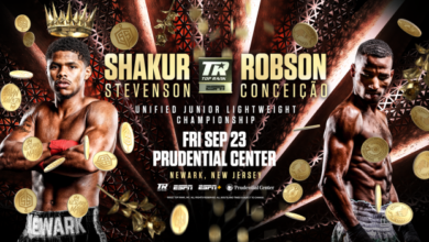 Shakur Stevenson lost weight, lost his title on the night of a fight with Robson Conceicao