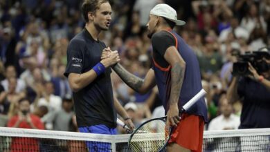 Kyrgios plays like Nadal, Djokovic, Medvedev say after US Open loss