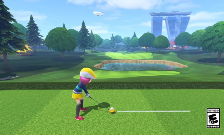 Nintendo Switch Sports adds a golf course on holidays 2022