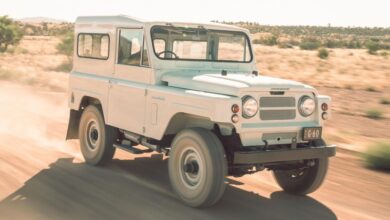 Nissan celebrates 60 years since it first crossed the Simpson Desert with an engine