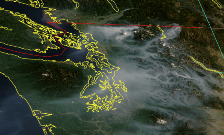 The 3D Nature of Northwest Wildfire Smoke, Wildfire Threat, and Sunday's Big Improvement