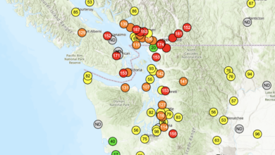 California Imports Clouds and Smoke as Air Quality Improves Rapidly in Western Oregon and Washington