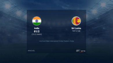 India vs Sri Lanka live score via Super Four - Match 3 T20 6 10 update