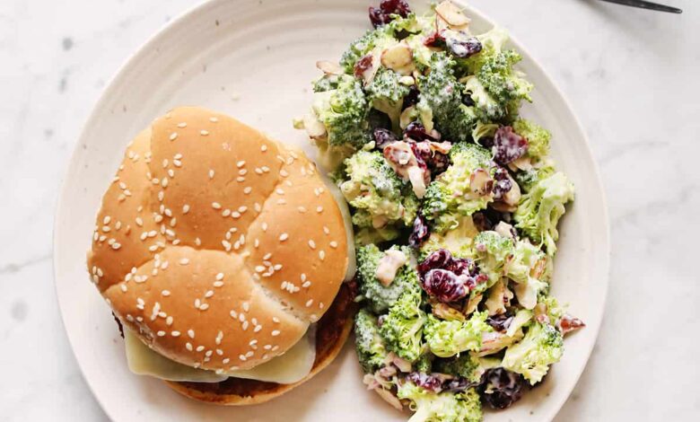 Easy Broccoli Salad - A Beautiful Message