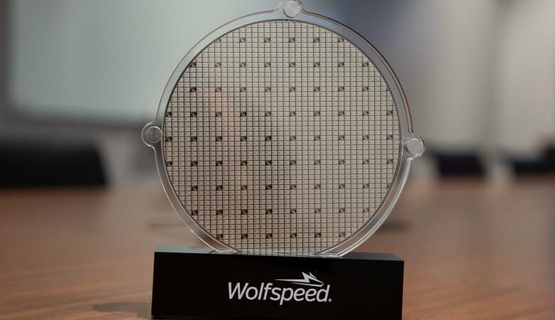 Chipmaker Wolfspeed builds new factory in US to meet growing demand for electric vehicles