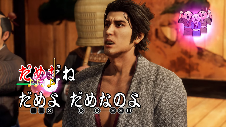 Like a Dragon: Ishin!  Trailer showing Minigame and Summoning Command