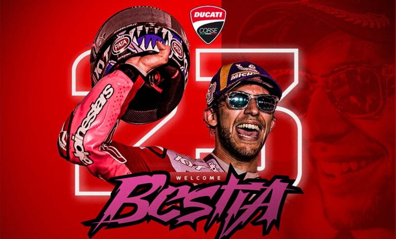 Enea Bastianini Confirmed at Ducati MotoGP Team Factory