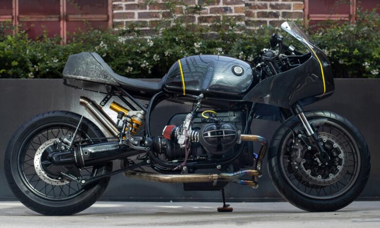 Sekhmet: A BMW cafe boxer racer with an 80s vibe