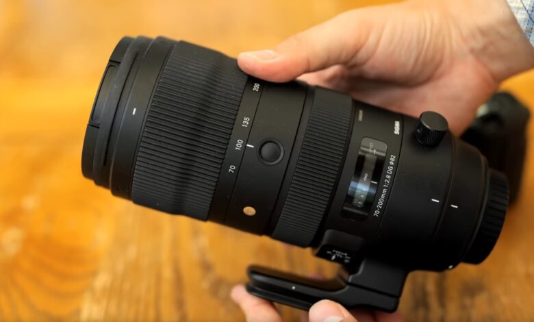 Sigma 70-200mm f/2.8 . sports lens review
