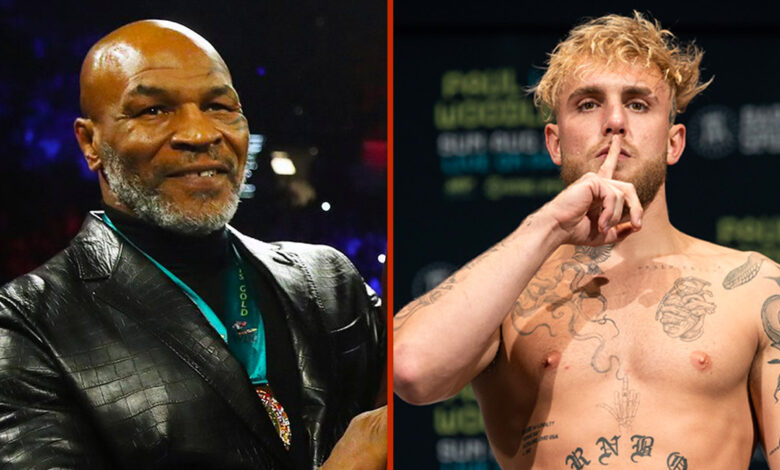 Mike Tyson had a hilarious reaction while watching Jake Paul Spar