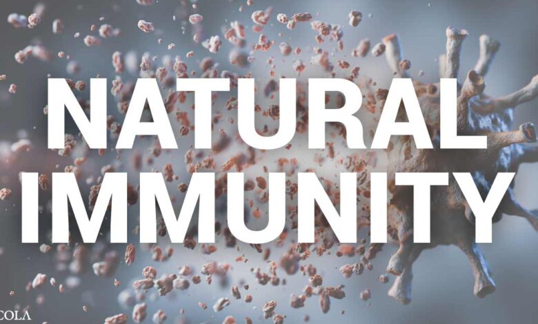 Natural immunity protects you more than three COVID mRNA pads
