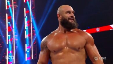 Braun Strowman returns during Fatal Four Way #1 Contenders Match on Raw!