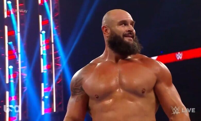 Braun Strowman returns during Fatal Four Way #1 Contenders Match on Raw!